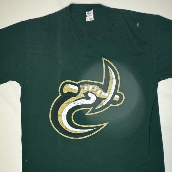 Jerzees UNCC 49er Tee - Green, Large, Minimal Wear - Campus Spirit - Picture 4 of 5